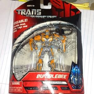 2007 HASBRO TRANSFORMERS BUMBLEBEE KEYCHAIN CHARM MINT CONDITION